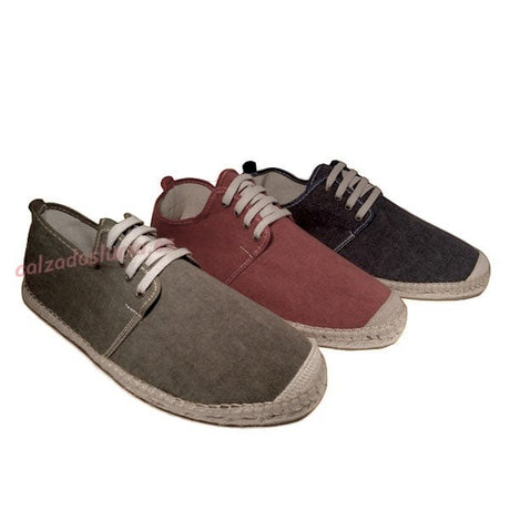Zapatillas blucher de cáñamo para el verano