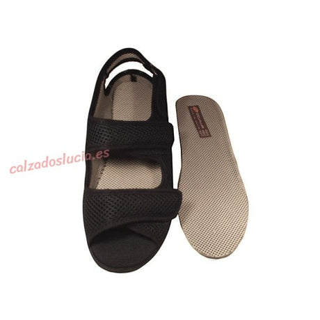 Zapatilla sandalia velcros y plantilla D.Cutillas