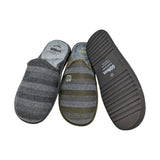 Zapatilla de casa ligera y flexible con suela antideslizante para tarima o parqué, de hombre.