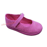 Zapatilla de niña en rizo fresa Vulca-Bicha