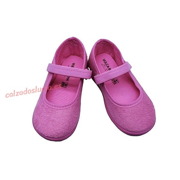 Zapatilla de casa en rizo para niña Vulca-Bicha