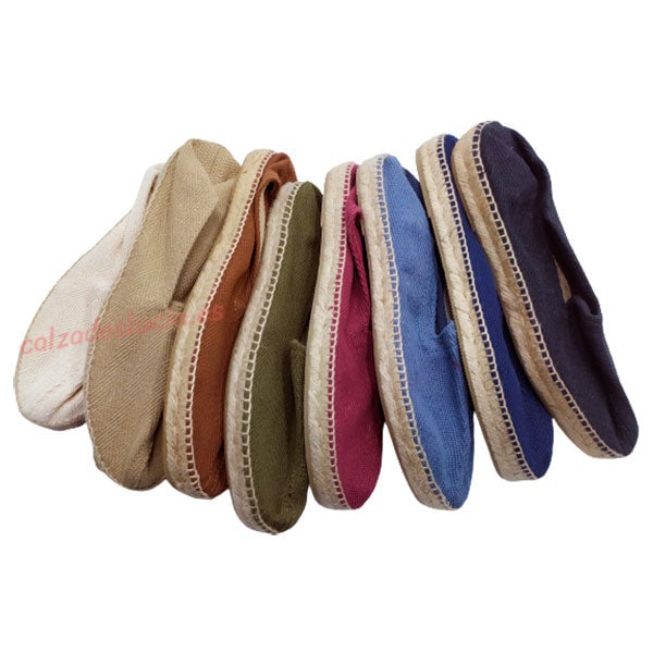 Alpargata de cáñamo con suela doble