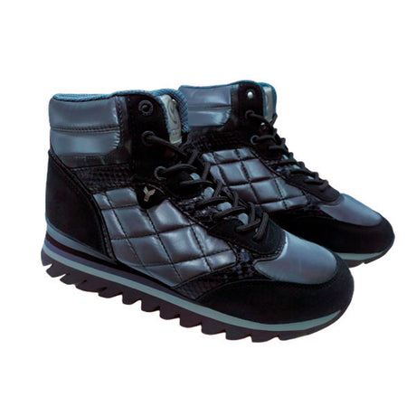 Botín negro-plomo Graziella de Yumas