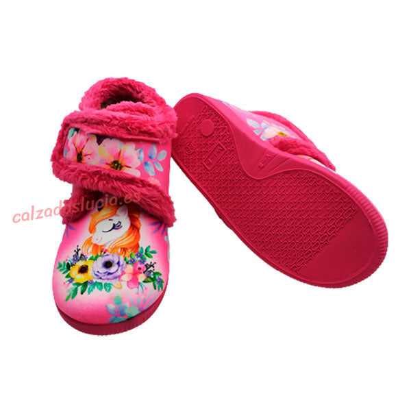 Botita de casa Vulca-Bicha de unicornio