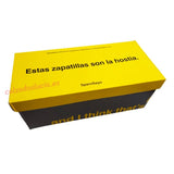 Caja de zapatillas de casa Spainsays