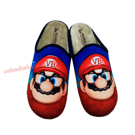 Zapatilla de casa divertida para hombre