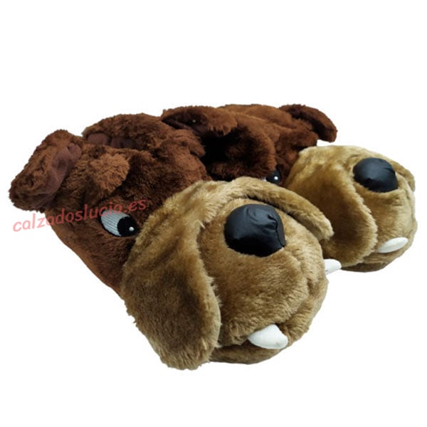 Pantufla de perro para chico Beppi