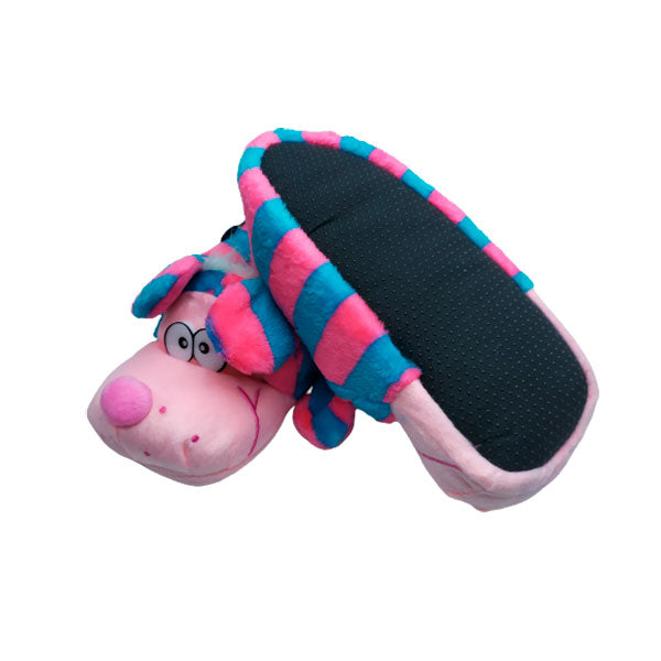 Pantufla peluche rosa Floopy