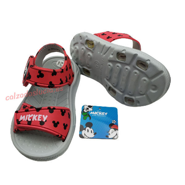 Sandalia Mickey de velcro para el agua