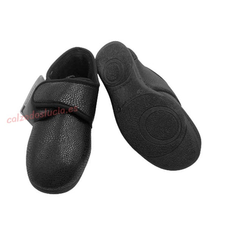 Zapatilla de velcro para pies muy anchos Salemera