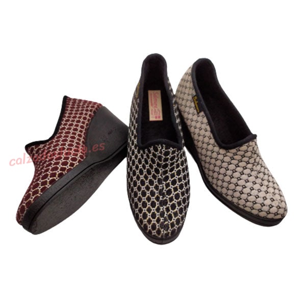Zapatilla Salemera de cuña alta en colores