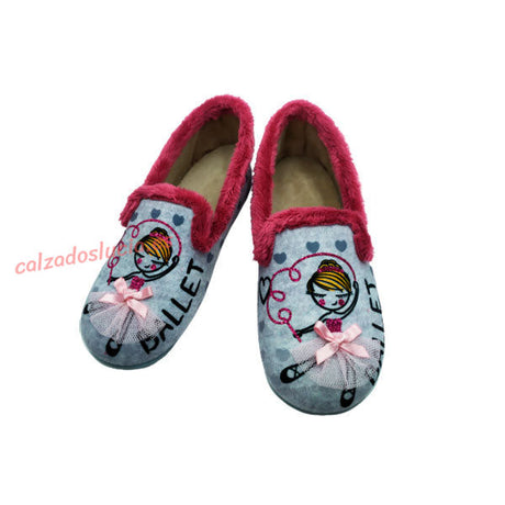 Zapatilla de niña para casa Vulca-Bicha