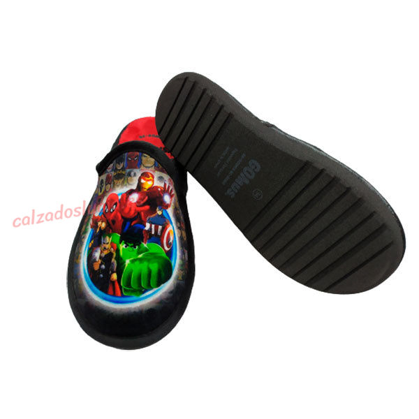 Zapatilla casa niño invierno de Marvel