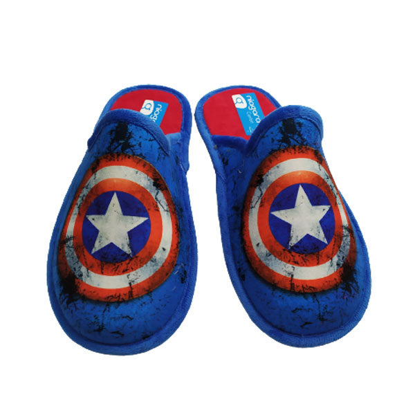 Zapatilla de casa de niño Capitán América