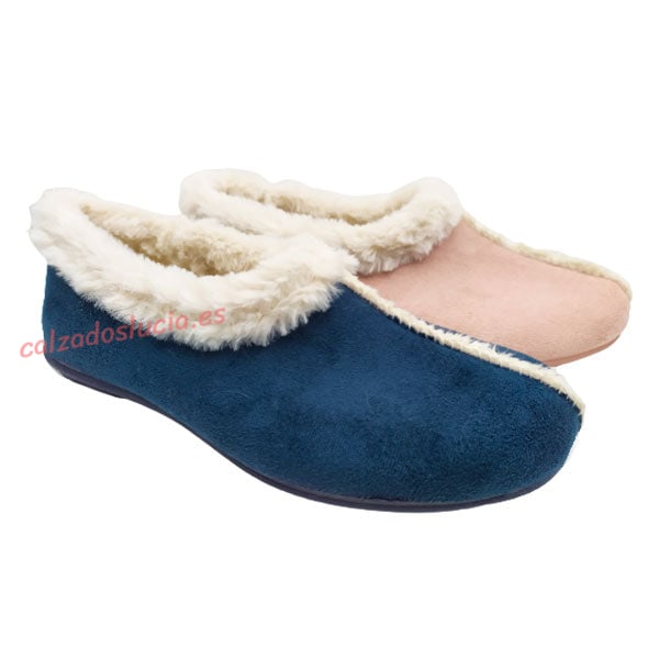 Zapatilla de casa Vulca-Bicha mujer para invierno