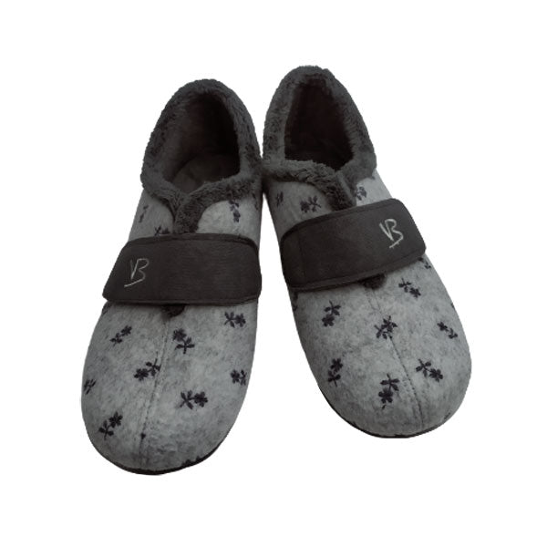 Zapatilla de andar por casa con velcro Vulca-Bicha