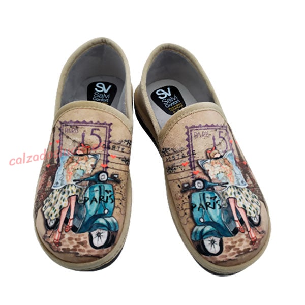 Zapatilla casa cerrada confort de Salvi 