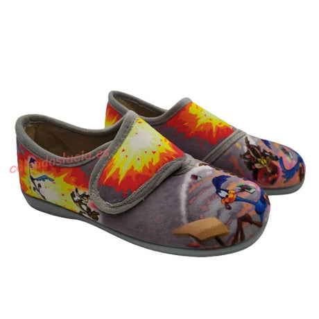 Zapatilla de casa cerrada para niño Vulca-Bicha