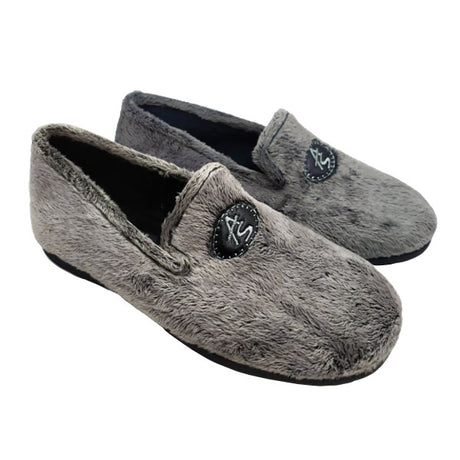 Zapatilla Andinas de pelo y suela de goma