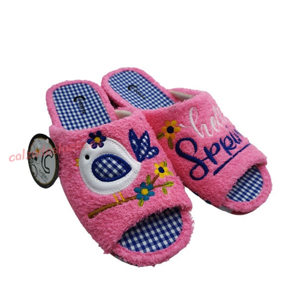 Original zapatilla de casa para el verano de mujer