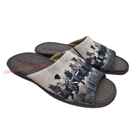 Zapatilla casa de verano para hombre Vulca-Bicha Vintage