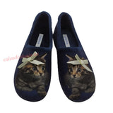 Zapatilla de casa gato de Andinas invierno