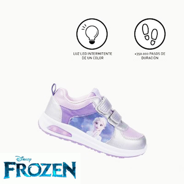 Zapatilla de luces Frozen