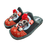 Divertida zapatilla de Pug Andinas