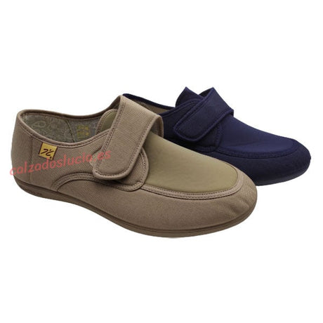 Zapatilla ancho especial con velcro D. Cutillas