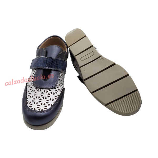 Zapato de velcro ancho especial Doctor Cutillas