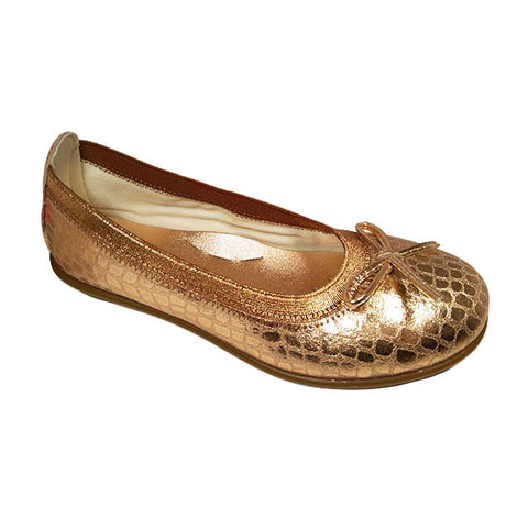 Bailarina metálica en piel de Titanitos