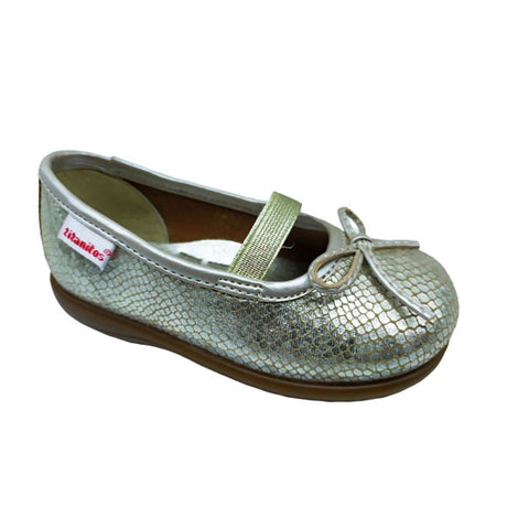 Bailarina nacarada para niña pequeña de Titanitos