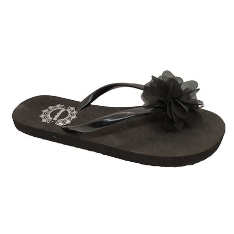 Elegante chancla con pompón de Beppi