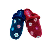 Chinela franela bordada Marpen Slippers