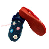 Chinela franela bordada Marpen Slippers