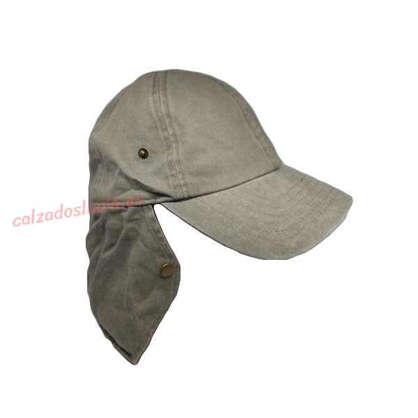 Gorra de verano con faldón trasero