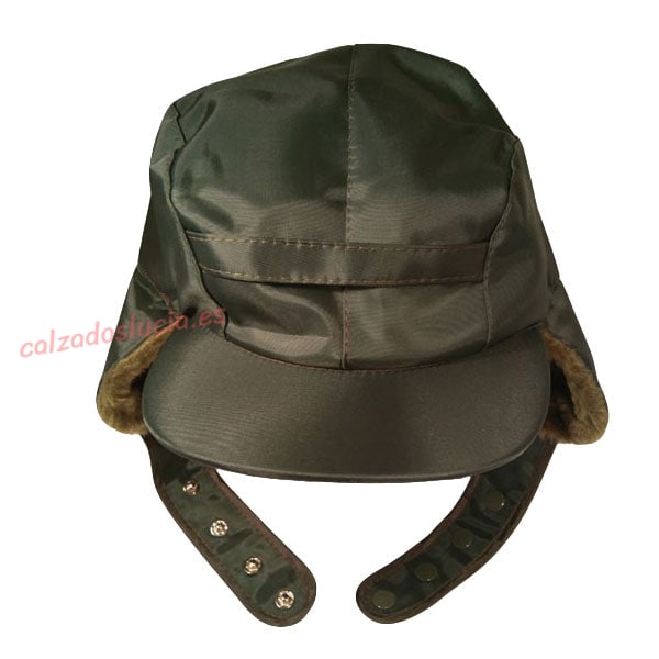 Gorra con orejeras impermeable