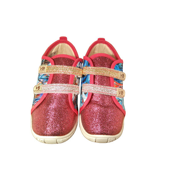 Zapatilla de lona estampado en colores
