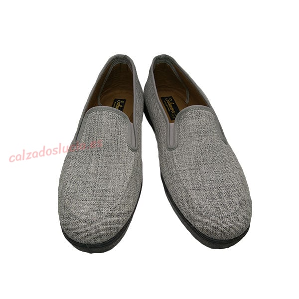 Zapatilla de hombre en lona Salemera