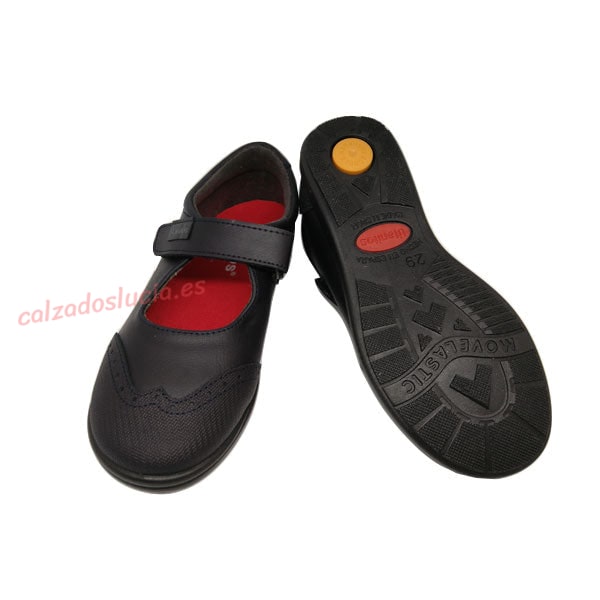 Zapato colegial Febe de niña Titanitos