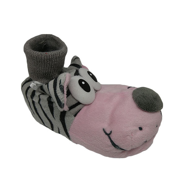 Pantufla de animales para niñas en rosa