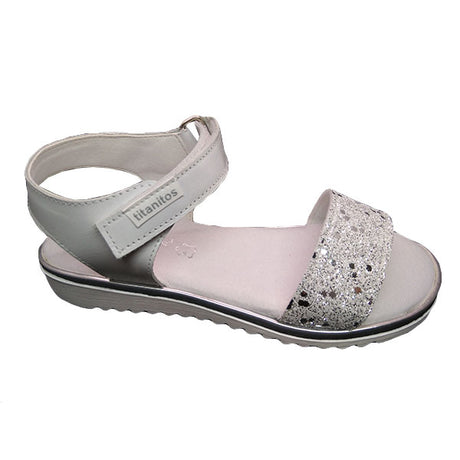 Sandalia banda brillante de Titanitos