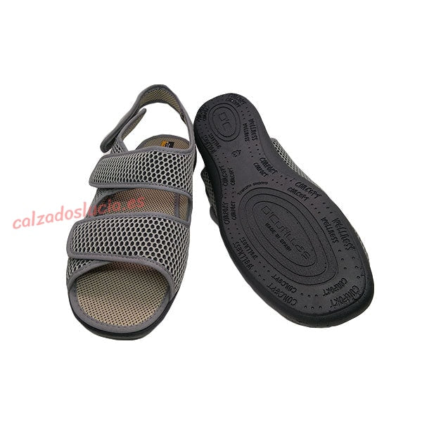 Zapatilla ancho especial de hombre Doctor Cutillas