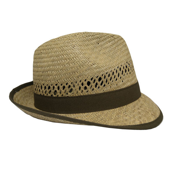 Sombrero tirolés en kaki para el verano