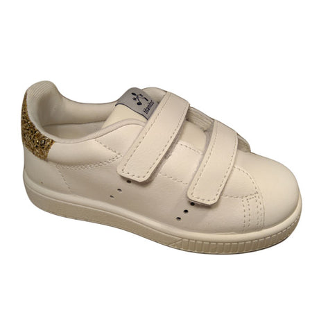 Tennis de Titanitos en blanco y oro