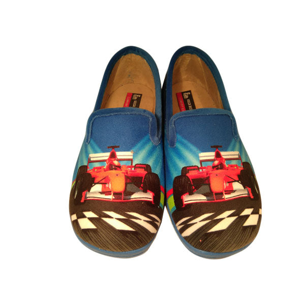 Zapatilla coche de carrera