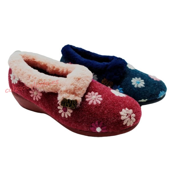 Zapatilla franela abrigada de Marpen Slippers