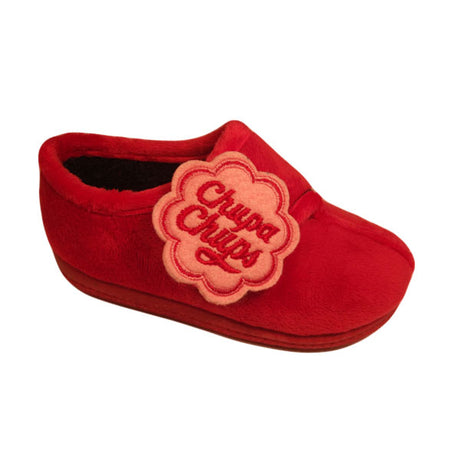 Zapatilla roja de Chupa Chups con velcro