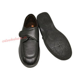 Zapatilla ancho especial con velcro de hombre